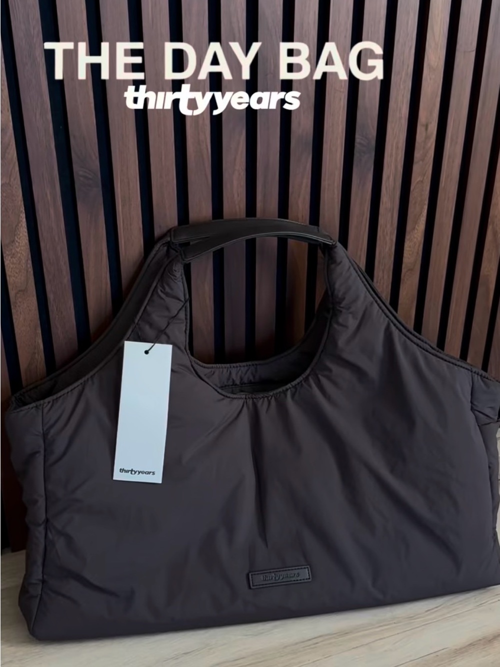 Thirty Years Day Bag in Espresso